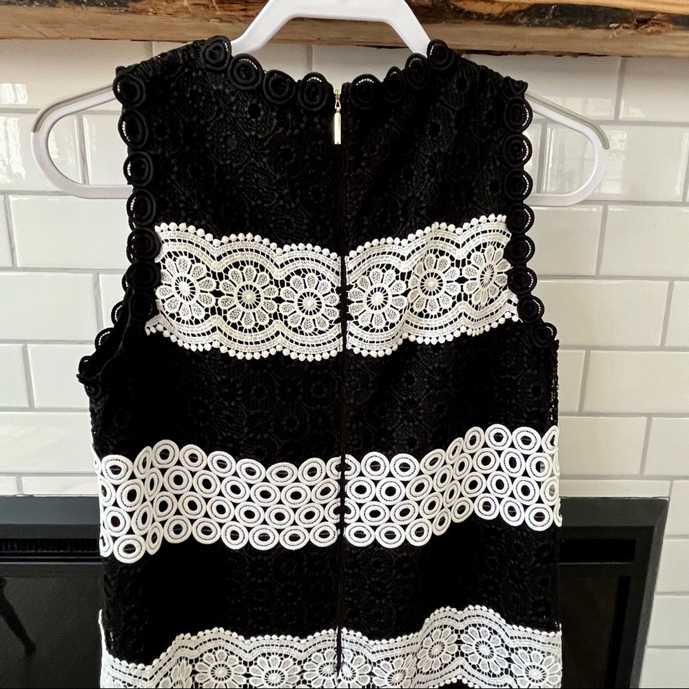 NWT Kate Spade Floral Dot Lace Shift Dress - Picture 4 of 9